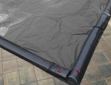 21' x 45'/47' Winter Cover for 16' x 38'/40' Rectangle Pool (w/ string & grommets) - Silver 15Yr